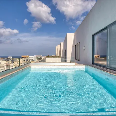 Penthouse Paradise In Mellieha With Private Pool By 360 Estates Apartamento